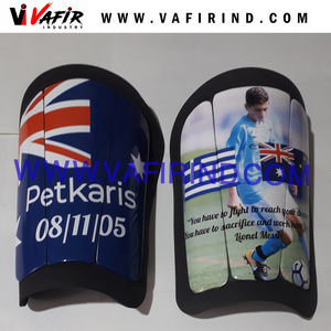 Espinilleras personalizadas de fútbol espinilleras de fibra de vidrio Shinguard Flex 3 piezas protección de pierna - Product Image 4