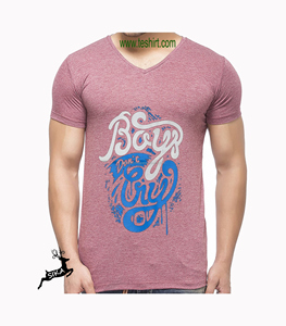 Camiseta Unisex Ecológica de Algodón Orgánico OEM Lisa, Ajustada para Adultos, Camiseta de Bambú y Viscosa con Cuello en V para Motociclistas - Product Image 1
