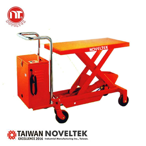 warranty 500 Kg Mini Manual Hydraulic Double Scissors hydraulic lift table electric <b>platform</b> <b>truck</b> - Product Image 1