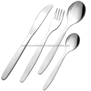 Cubiertos de comida de hoteles más vendidos, juegos de cubiertos de Metal antideslizante con grabado personalizado de acero inoxidable, vajilla de calidad caliente - Product Image 1