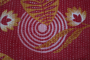 Quilt Cotton Kantha Ralli Quilt <b>Throw</b> Decor Bohemian Antique Indian Bedcovers, Tribal Ethenic Hand Made Blanket - Product Image 3