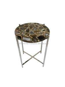 <b>Marble</b> <b>top</b> Square side <b>table</b> - Product Image 6