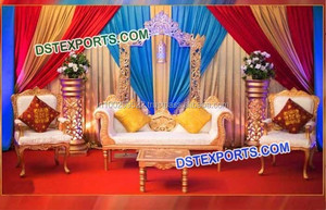 Mehani Sangeet Escenario Decoración Boda Escenario Decoración Mehandi Escenario Decoración EE. UU. - Product Image 6
