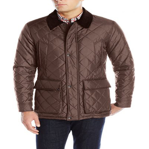 Dernière veste matelassée pour homme en toile, sans capuche, chaude pour l'hiver, personnalisée |   Veste d'hiver pour homme - Product Image 1