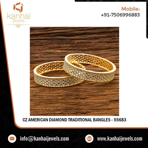 Cz อเมริกันเพชรกำไลแบบดั้งเดิม-55683 - Product Image 2