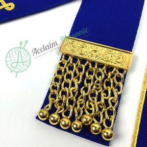 Delantal y cuello de desvestido provincial bordado con insignia para coser, producto de insignias de Regalia artesanal - Product Image 6