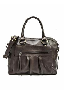 Fashion Leather Shoulder <b>Bag</b> <b>for</b> <b>Women</b> Elegant Curved Design with Magnetic Snap and Inner Lining Pocket Detail - Product Image 6