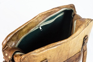 100% Genuine Handmade Women's Leather Tote Handbag Fashionable Reversible Suit for Spring Autumn Winter Travel Portable Zipper - Product Image 4