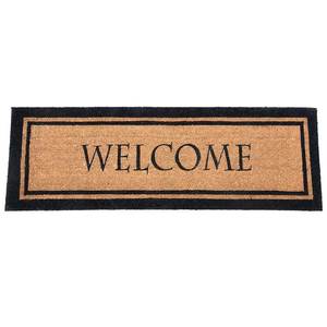 Indian Large Printed Polypropylene Double Brown Black <b>Door</b> and Floor <b>Mat</b> Floor <b>Door</b> <b>Mat</b> - Product Image 1