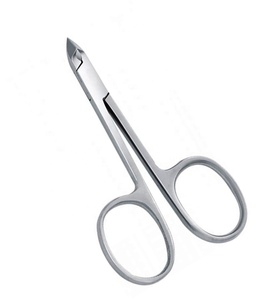 Tijeras para cortar cutículas Tipo Mandíbula de 5 mm Cortadores de uñas de esquina de acero inoxidable Forma de agarre antideslizante ergonómica - Product Image 1