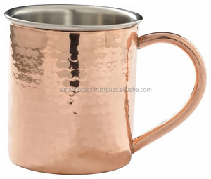 Classic Design Plain Jug for Drink Ware Home Usage Copper Moscow Mule <b>Mug</b> Copper <b>Mug</b> Moscow Mule Copper <b>Large</b> Drinking <b>Mugs</b> - Product Image 3