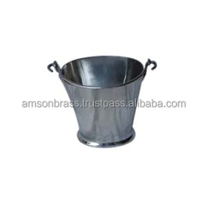 Enfriador de botellas de vino de mármol con diseño de piedra de lujo para vino, champán, estilo clásico, cubo de hielo de latón macizo para Hotel y restaurante - Product Image 6