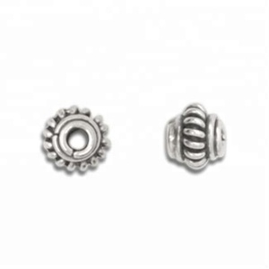 B190 Silver <b>Beads</b> and Findings - Product Image 1