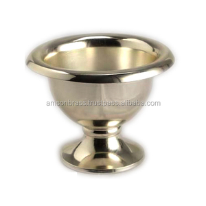 Table à manger en métal Bol de service Vaisselle standard Bol en métal Design pointillé - Product Image 2