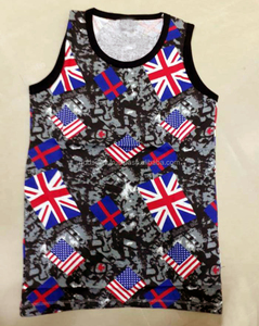 Vente directe d'usine débardeur personnalisé pour hommes débardeur Gym musculation sublimation débardeur poly coton viscose tri uni vierge - Product Image 4