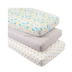 Economical Price Made in India Organic Cotton Fitted Baby Crib Sheet