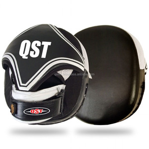 Manoplas de enfoque con logotipo personalizado para boxeo MMA artes marciales y entrenamiento de Karate diseño profesional con empuñaduras al por mayor - Product Image 3