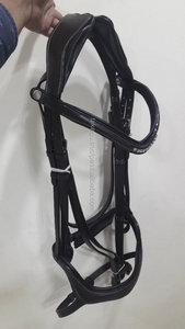 Logo personnalisable Bride en cuir de cheval en PVC durable pour l'équitation et la course Produit équestre occidental - Product Image 6