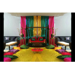 Musulmán Heena fiesta decoración para la venta elegante Mehandi etapas decoración pakistaní Sangeet etapas - Product Image 1