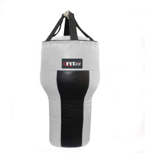 Wholesale First Fitness Custom Logo Unfilled Heavy Leather PU PVC 3FT Tall Black Free Standing Punching Bag with Sands <b>Filling</b> - Product Image 4