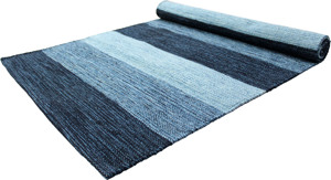 Estera de Yoga de algodón suave antideslizante hecha a mano, alfombra de meditación de etiqueta privada popular, esteras de ejercicio de proveedor indio - Product Image 5