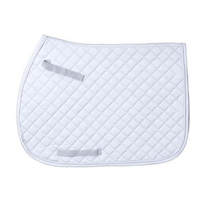 Tapis de selle de cheval de dressage de qualité supérieure tissu poly-coton respirant accessoire d'équitation anglais confortable et durable - Product Image 4