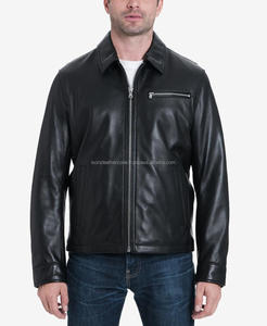 Chaqueta de bombardero de cuero genuino de vaca de último diseño Unisex primavera invierno de talla grande decoración de piel suave Formal al aire libre de ganchillo - Product Image 3