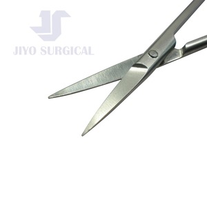 Tijeras Iris de 11,5 cm, tijeras de precisión quirúrgicas de punta fina de acero inoxidable rectas y curvas para uso médico y de belleza - Product Image 5