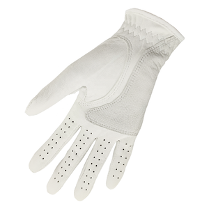 Gants de golf pour homme en cuir Cabretta blanc de qualité supérieure, main gauche, avec couleurs personnalisables et logo sur mesure - Product Image 3