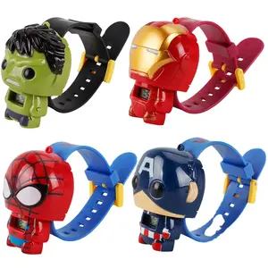 шмель трансформатор игрушки Suppliers-Модные цифровые наручные часы с игрушками-трансформерами для детей и мальчиков и девочек