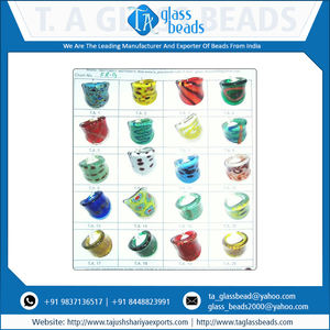 Women <b>Finger</b> Wear High Quality Glass <b>Ring</b> - Product Image 2