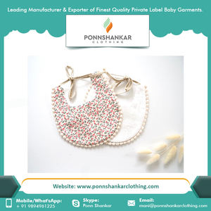 Bavoirs en vrac pour bébés filles, étiquette privée, Bandana à bas prix, - Product Image 5