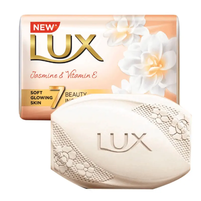 लक्स गुलाब और विटामिन ई सौंदर्य साबुन बार 150 g (8 की कॉम्बो <span class=keywords><strong>पैक</strong></span>) मॉइस्चराइजिंग स्नान साबुन के लिए नरम, चमक त्वचा और शरीर-पुरुषों के लिए