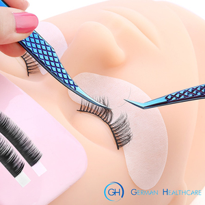 Pince à cils pince à épiler en acier inoxydable pince à épiler antistatique haute pour kits d'extensions de cils - Product Image 6