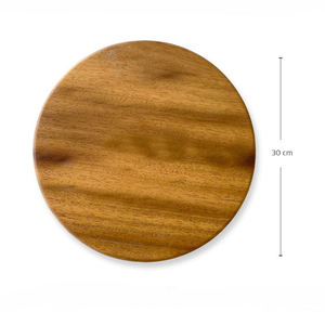 Planche à découper en bois d'acacia pour la cuisine Pizza servant légumes coupe et planche de charcutier pour la cuisine de la maison et de l'hôtel - Product Image 3