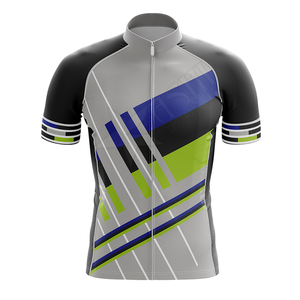 Camiseta de Ciclismo de media manga ligera de tela 100% poliéster, Jersey personalizado con diseño de logotipo, conjunto de Jersey de ciclismo de montaña - Product Image 3