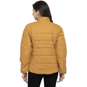 Chaquetas acolchadas de talla grande para mujer, chaquetas de invierno de tela de nailon con cremallera 2025, transpirables de gran tamaño a la moda - Product Image 2