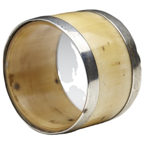 Latest Design Itames <b>Indian</b> Horn Napkin <b>Rings</b> Metal and Aluminium Dining Table Wedding Decorations Napkin <b>Rings</b> - Product Image 1