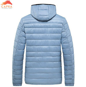 Parkas con capucha de Color sólido para hombre, abrigo informal grueso y cálido, prendas de vestir de moda para invierno, chaquetas a prueba de viento - Product Image 5