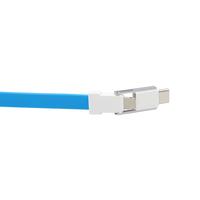 Câble de chargeur porte-clés USB magnétique 3 en 1 breveté d'usine en gros pour Android Micro USB,i OS et USB-C pour les cadeaux promotionnels