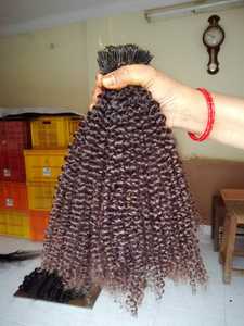 ผมอินเดียแท้แบบเวอร์จิ้น เรมี่ 100% ผมมนุษย์จากผู้บริจาคคนเดียว ทอสองชั้น ไม่ผ่านการแปรรูป เรียงเกล็ดผมอย่างดี แบบ I-Tip ผมบริเวณขมับ ไม่พันกัน - Product Image 2