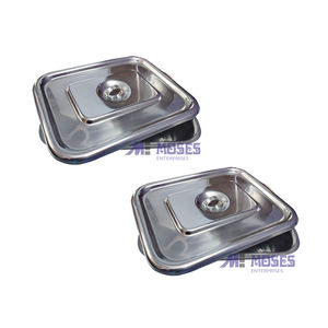 Juego de 4 piezas de bandeja de riñón quirúrgica de metal manual de diferentes tamaños 6 "8" 10 "12" - Product Image 5