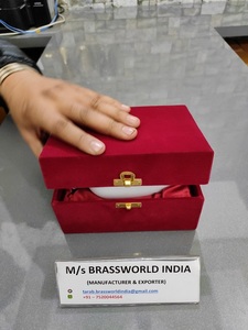 Classic Beautiful Aluminum Oval Cremation Urn Brassworld India's Premium <b>Funeral</b> <b>Supplies</b> - Product Image 6