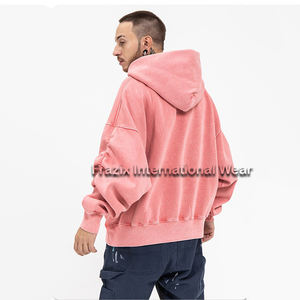 เสื้อฮู้ดซักหินแบบสวมหัวใช้ได้ทั้งชายและหญิงเสื้อมีฮู้ดขนาดใหญ่พิเศษแนววินเทจสำหรับฤดูหนาวสินค้ามาใหม่พร้อมโลโก้ออกแบบได้ตามต้องการ - Product Image 1