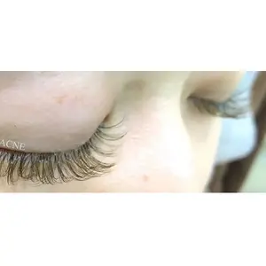 Natural Brown Eyelash Extensions J/C - for fluffy fashionable look