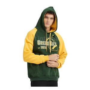 Hoodie d'hiver brodé en usine, best-seller pour hommes - Personnalisable en polyester/coton, polaire, séchage rapide, respirant, écologique - Product Image 5
