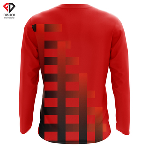 Camiseta de cuello redondo personalizada para hombre, Jersey de portero de fútbol de alta calidad, diseño de fábrica, venta al por mayor - Product Image 4