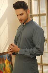 Mens Shalwar Kameez/Brodé Mens Shalwar Kameez/Wash and Wear Shalwar Kameez - Product Image 2