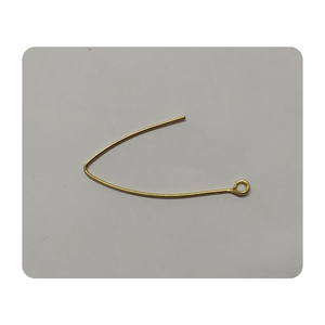 Fils d'oreille personnalisés 100% 925 crochet d'oreille de bijoux en argent pur de l'Inde fabrication de bijoux fils d'oreille en gros de vendeur et fournisseur indien - Product Image 1