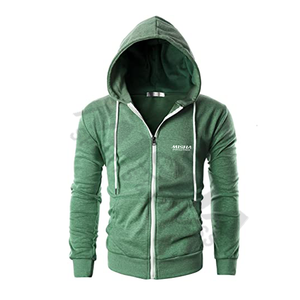 New Style Casual Long Sleeve Zipper Hoodie High Quality Custom Fleece Zip Up Hoodies For Men - Product Image 4